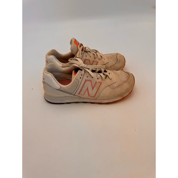 New‎ Balance Women's Size 11 Athletic Running Sneakers Off White - Picture 5 of 5